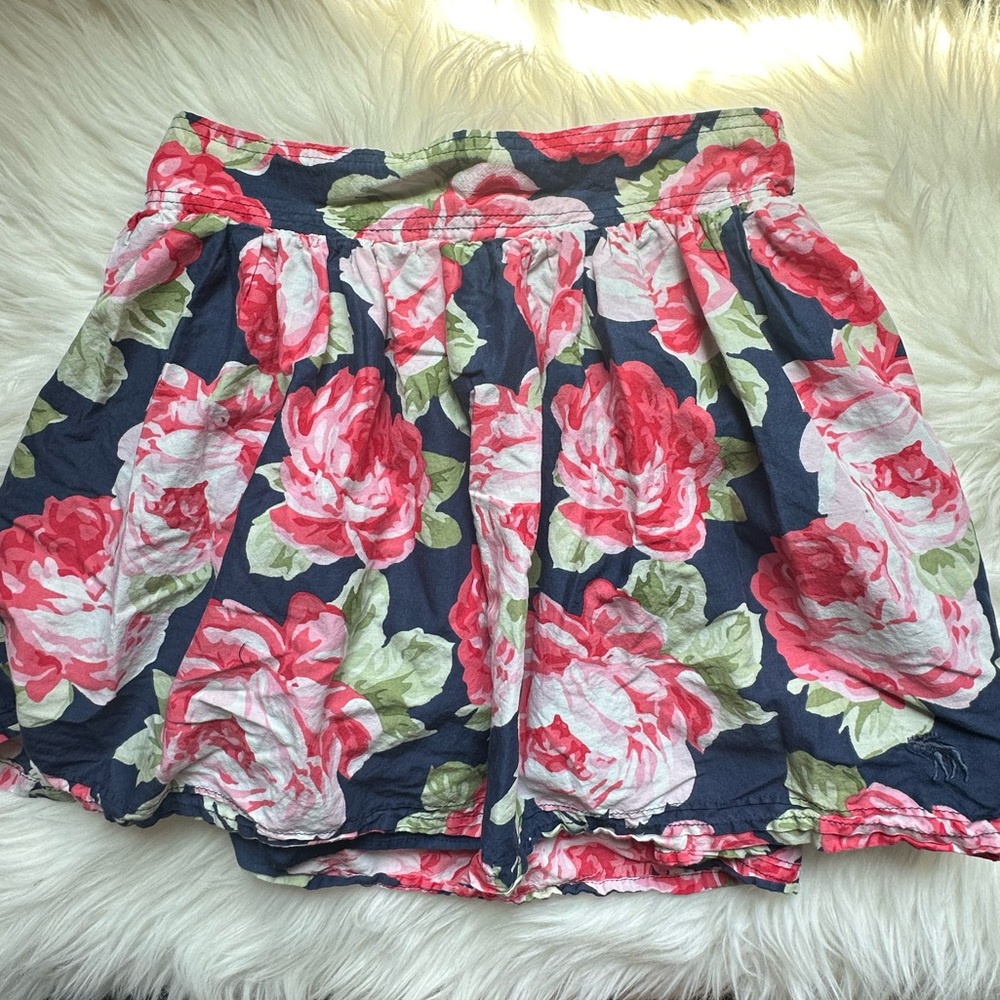 Y2K Abercrombie and Fitch Floral Skirt, Size Large